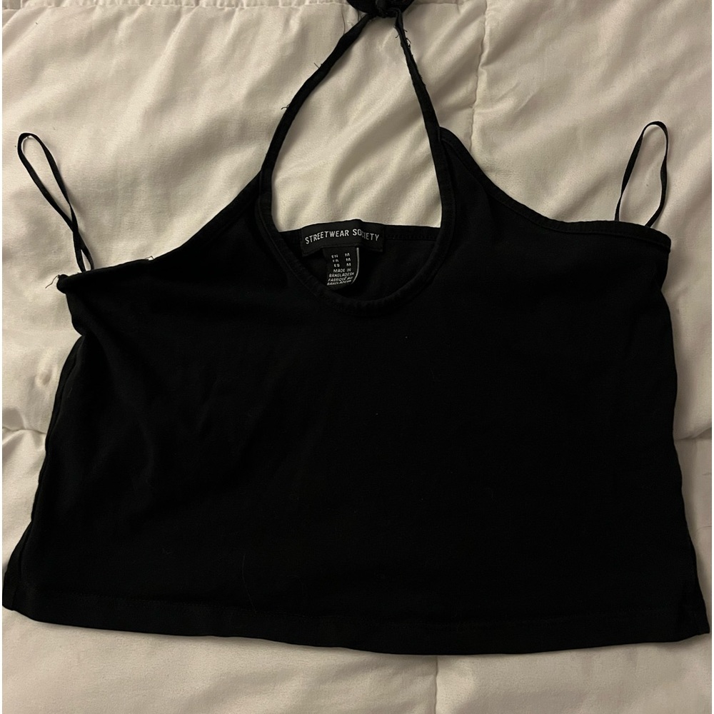 streetwear society black tank